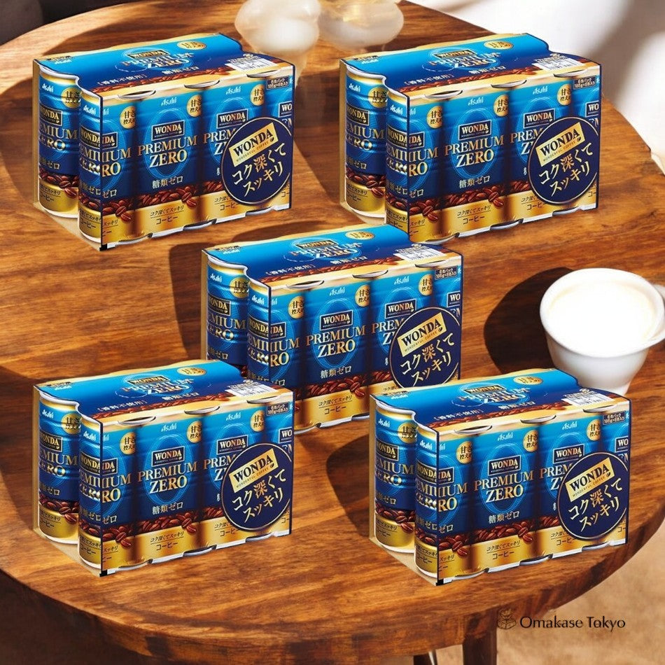 Asahi WONDA Premium Zero Coffee 30 Pack – Omakase Tokyo
