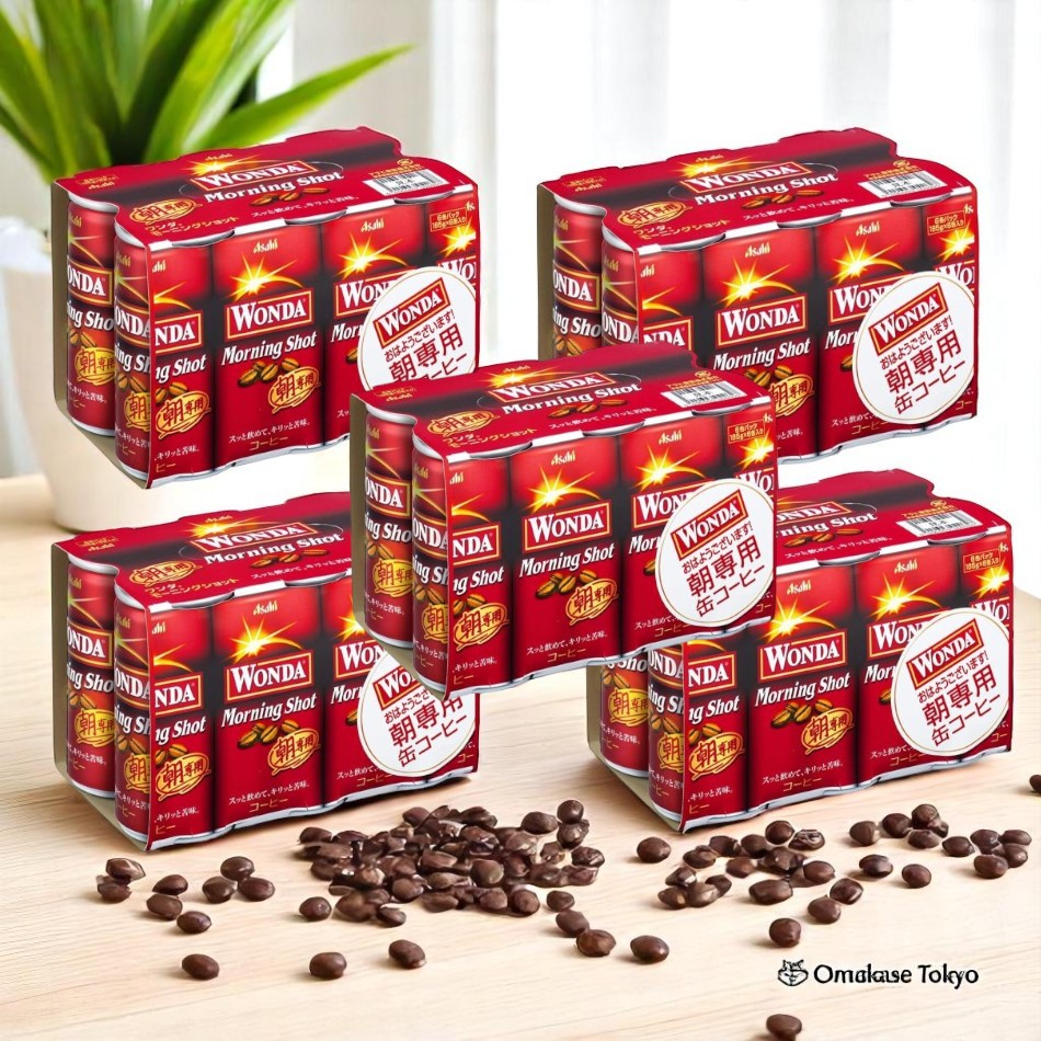Asahi WONDA Morning Shot Coffee 30 Pack