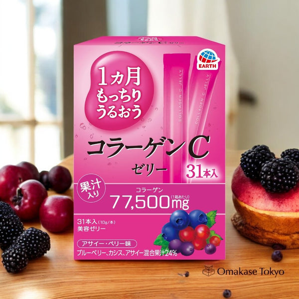 Earth Collagen Jelly Mixed Berries 31 Sachets – Omakase Tokyo