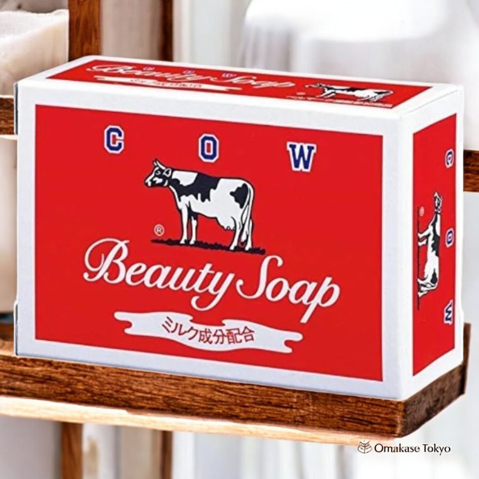 Cow Brand Red Box Soap Akabako (3 Bars)