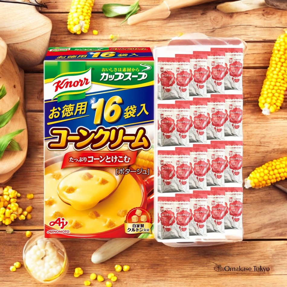 Knorr Corn Cream Cup Soup Value Pack 16 Bags
