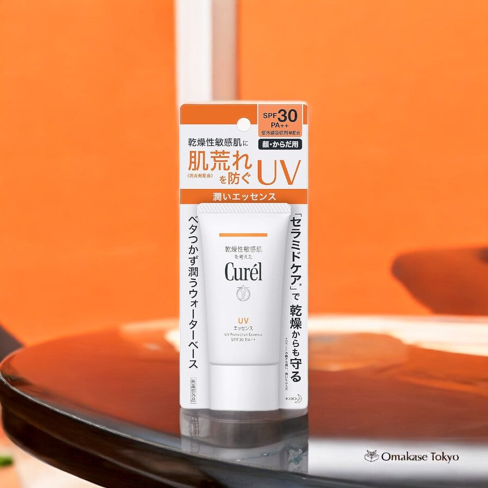 Curel UV Protection Essence Face & Body Sunscreen SPF30