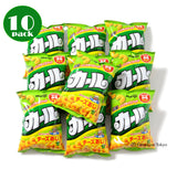 Meiji Karl Cheese Curls Corn Puff Snack (Box of 10 Bags)