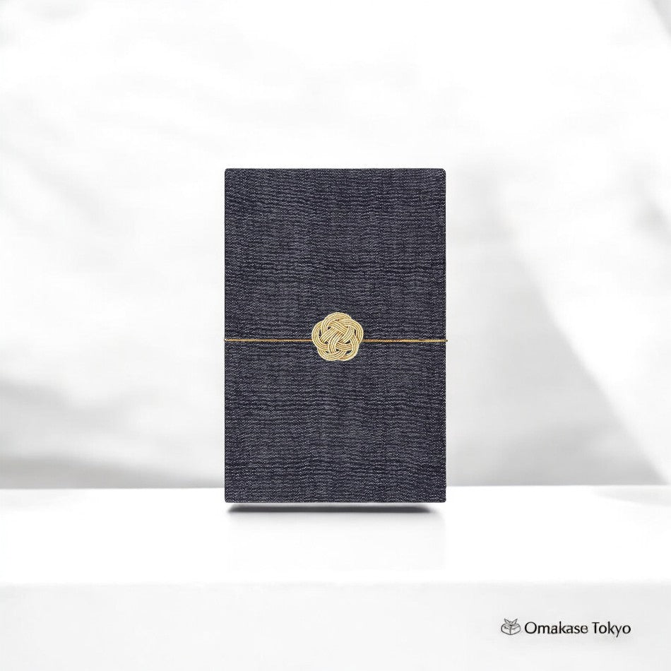 Goshuin Book – Japanese Pattern with Mizuhiki Rubber Band