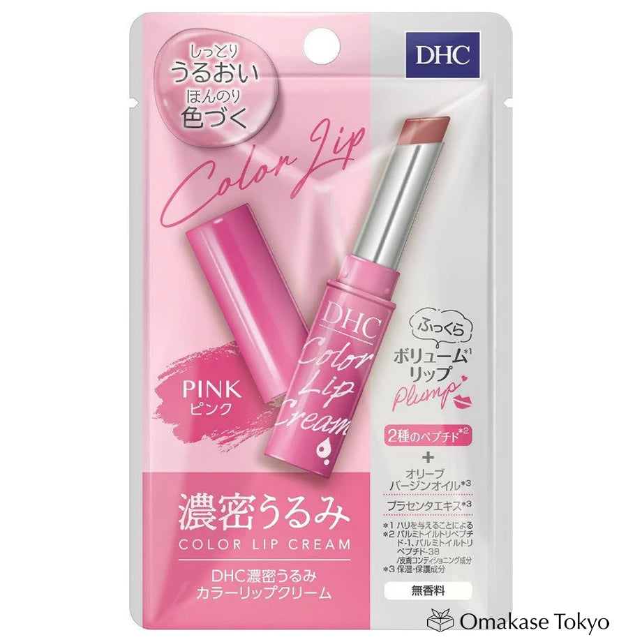 DHC Crème à lèvres rose non parfumée 1,5 g