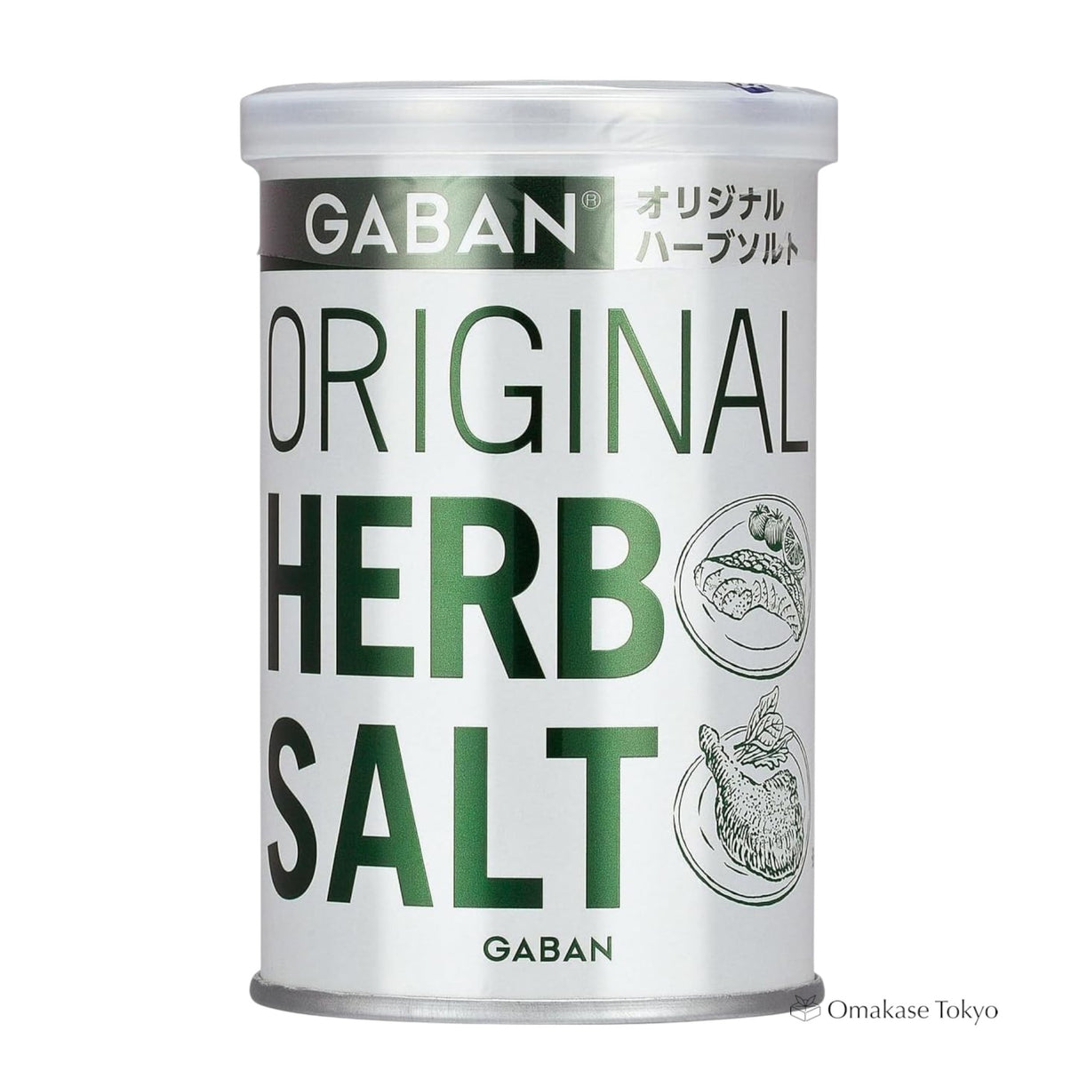 Original Herb Salt French Rock Salt with Select Herbs Blend 60g