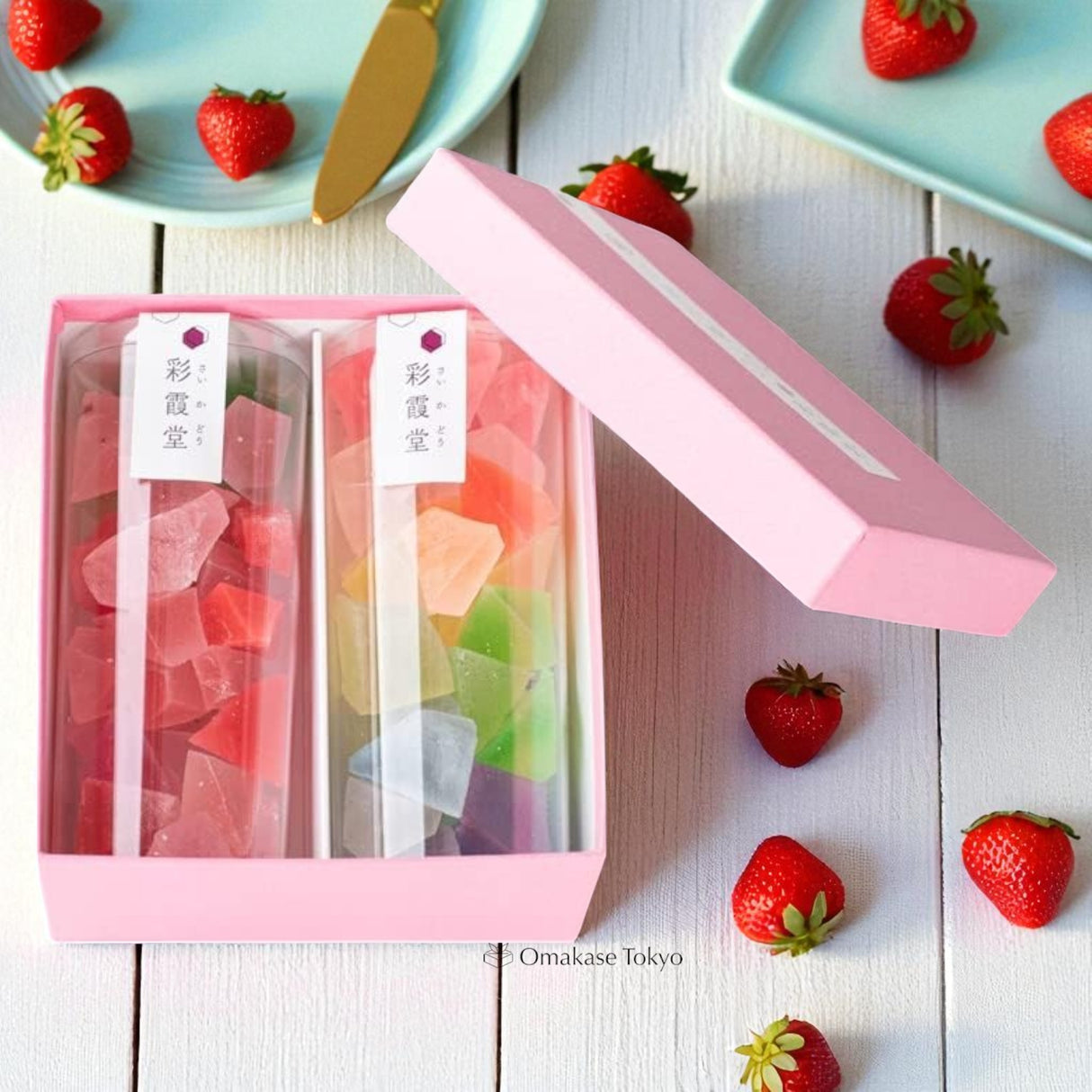Saikadou Kohakutou Strawberry Gift box