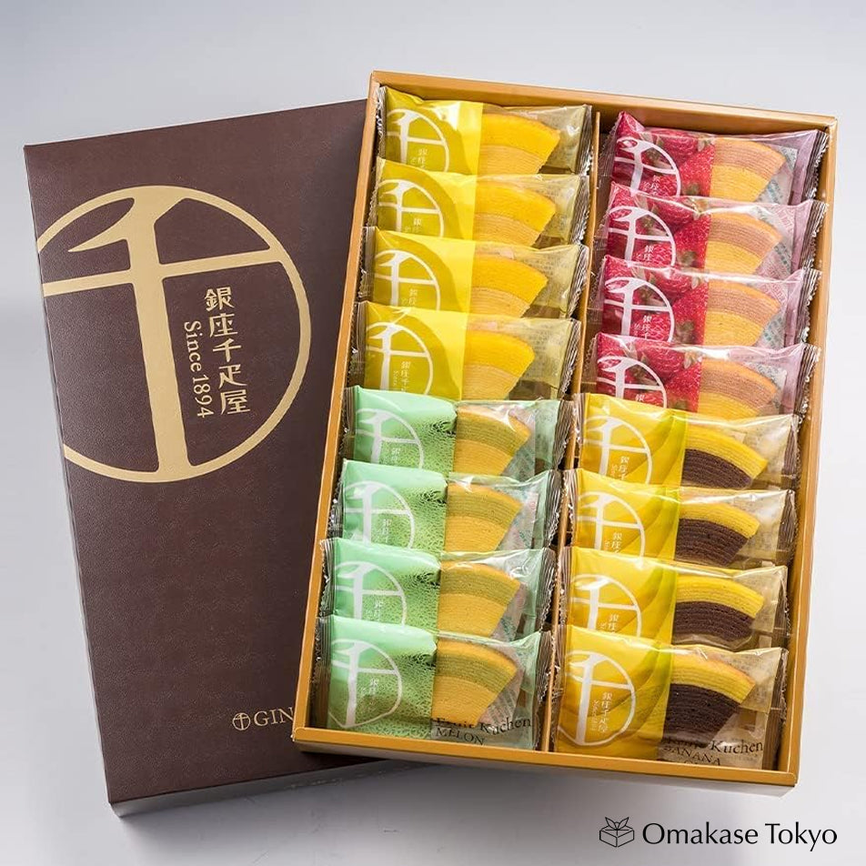 Ginza Sembikiya Fruit Baumkuchen Sweets Gift Set – Omakase Tokyo