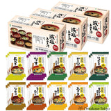 Setagaya Shizen Shokuhin Low-Salt Miso Soup Variety Pack 10 Flavors x 3 servings