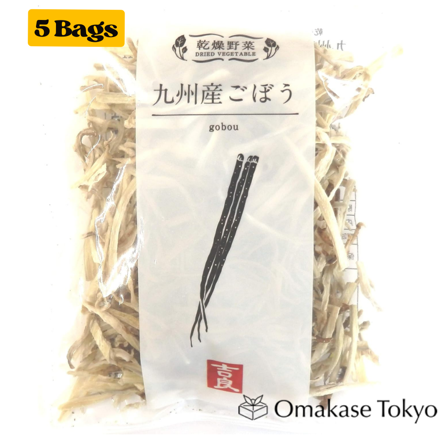 Kira Foods Dried Vegetables (Burdock) Kyushu Products – Omakase Tokyo