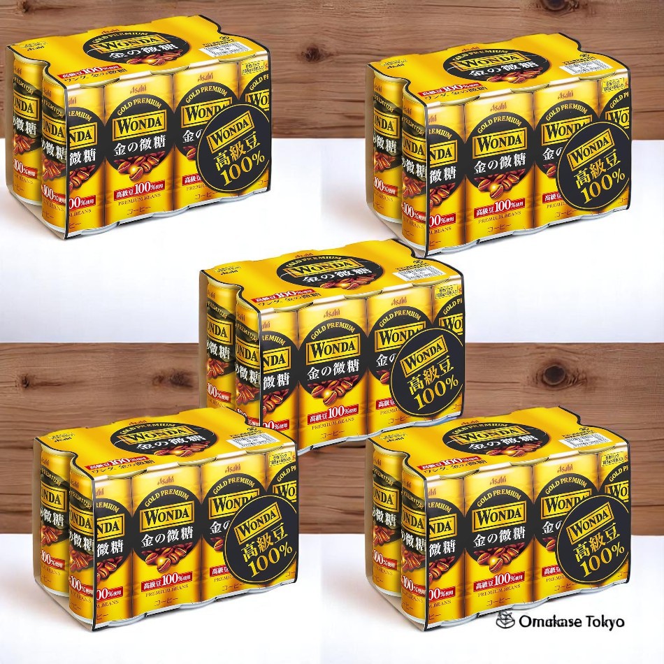 Asahi WONDA KIN NO BITO Coffee 30 Pack – Omakase Tokyo