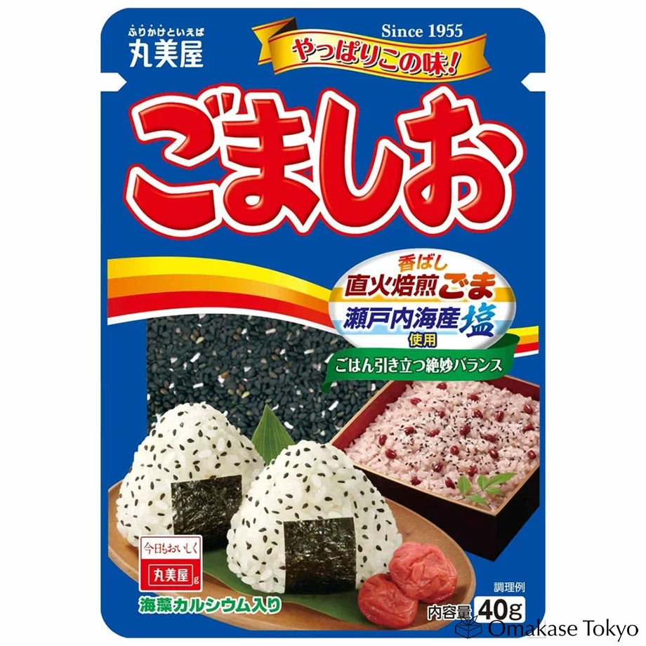 Marumiya Gomashio Furikake Sesame Salt Rice Seasoning 40g - Main Image