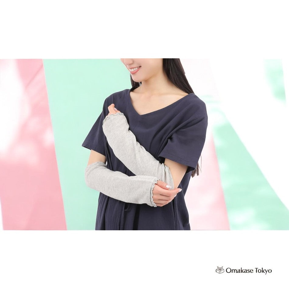 [M&M Socks] Silk × Cotton Arm Cover