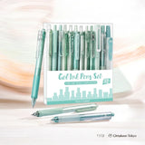 Ensemble de stylos à bille à encre gel pastel Four Candies – 12 pièces