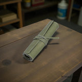 Acacia Style Roll Pen Case – Genuine Leather