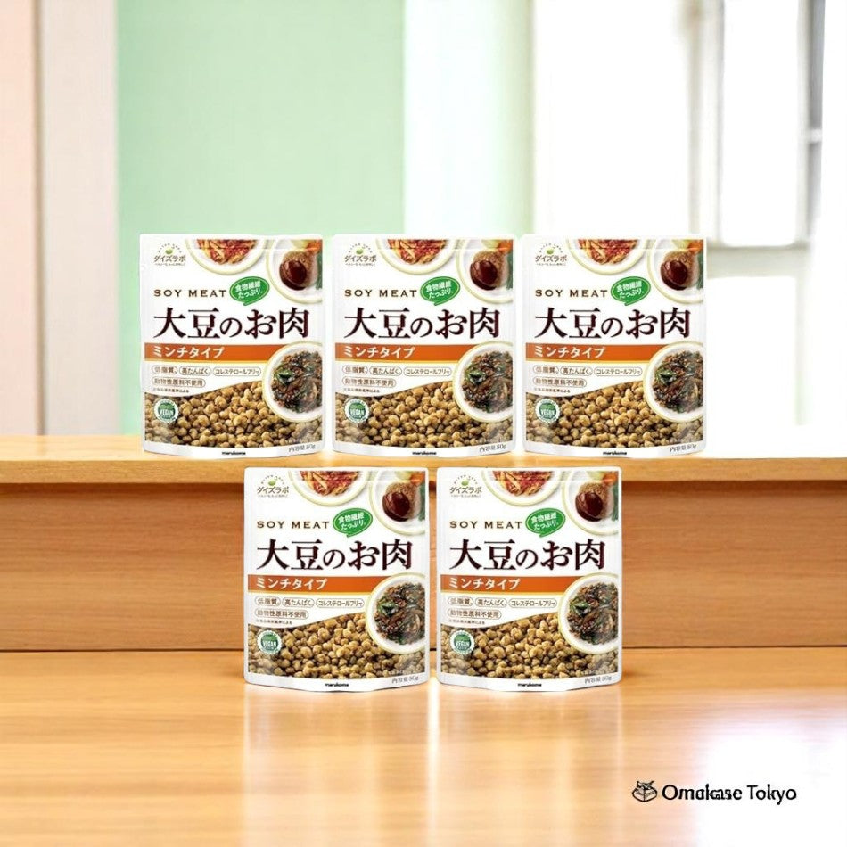Marukome Soybean Labo Soy Meat Mince Type 5 Packs