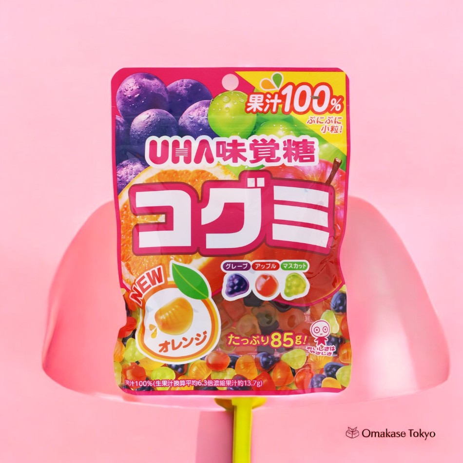 UHA Mikakuto Kogumi Fruit Juice Gummy Assortment 85g – Omakase Tokyo