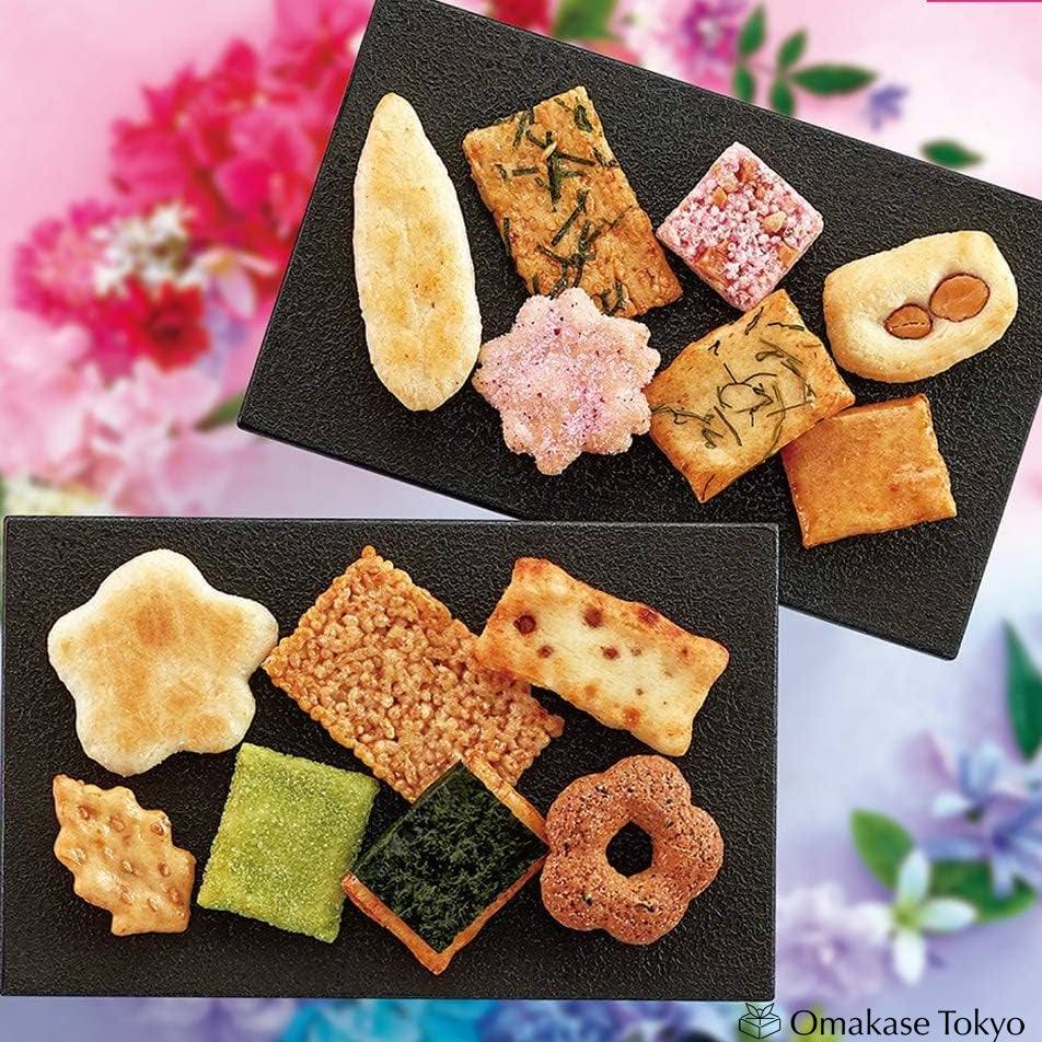 Chuoken Senbei Rice Cracker Assortment Hanairo Shion – Omakase Tokyo