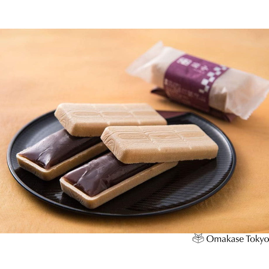 Hanazono Manju Monaka Azuki Paste Sandwiched 10pieces