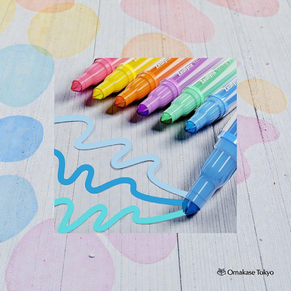 Zeallynx 3-in-1 Highlighter Set