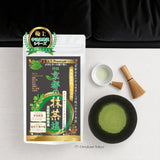 Premium Matcha Salt with Gold 35g