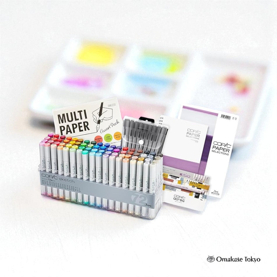 Copic Sketch DX Basic Box 72 Colors