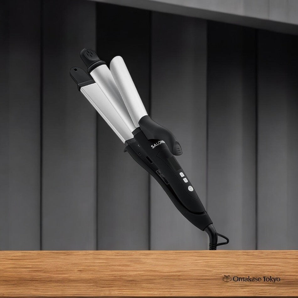 Salonia SL-002A 2-Way Hair Iron Silver