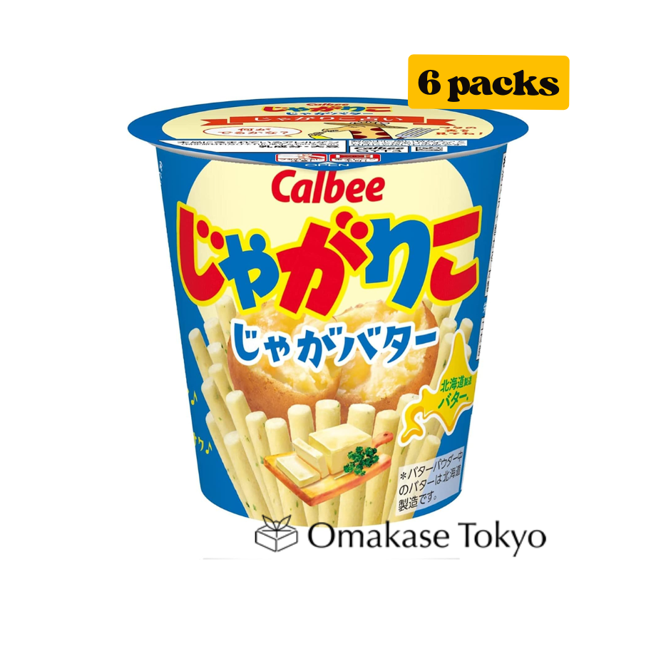 Calbee Jagariko Potato Butter 55g (pack of 6)