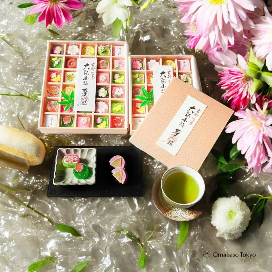 Fukuya Hanazono Jelly & Rakugan Assortment (20 pcs)