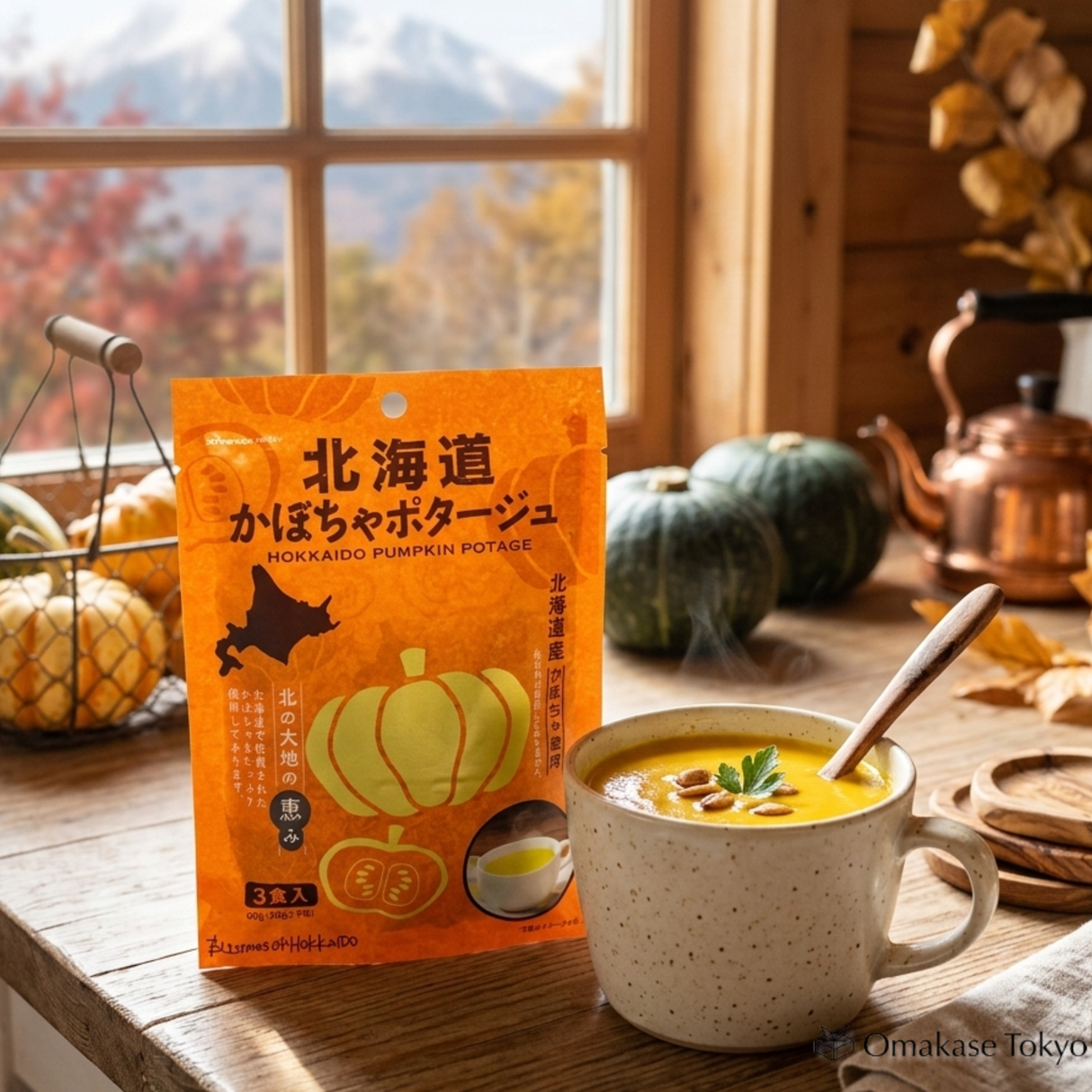 Hokkaido Pumpkin Potage (3 Servings x 3 Pack)