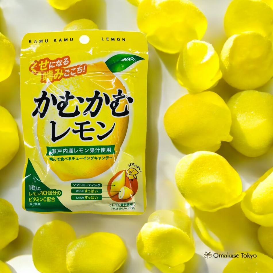 Mitsubishi Foods Kamukamu Lemon Chewing Gummy 30g