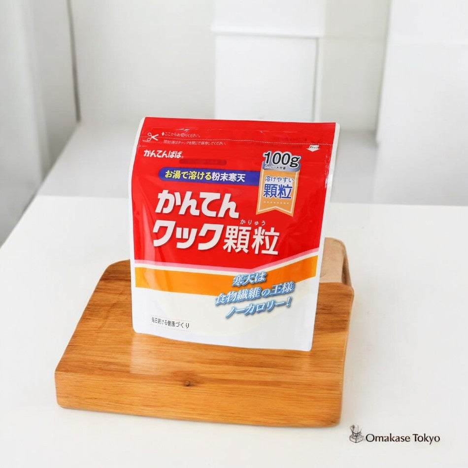 Ina Foods Industry Kanten Papa Agar Cook Granules 100g