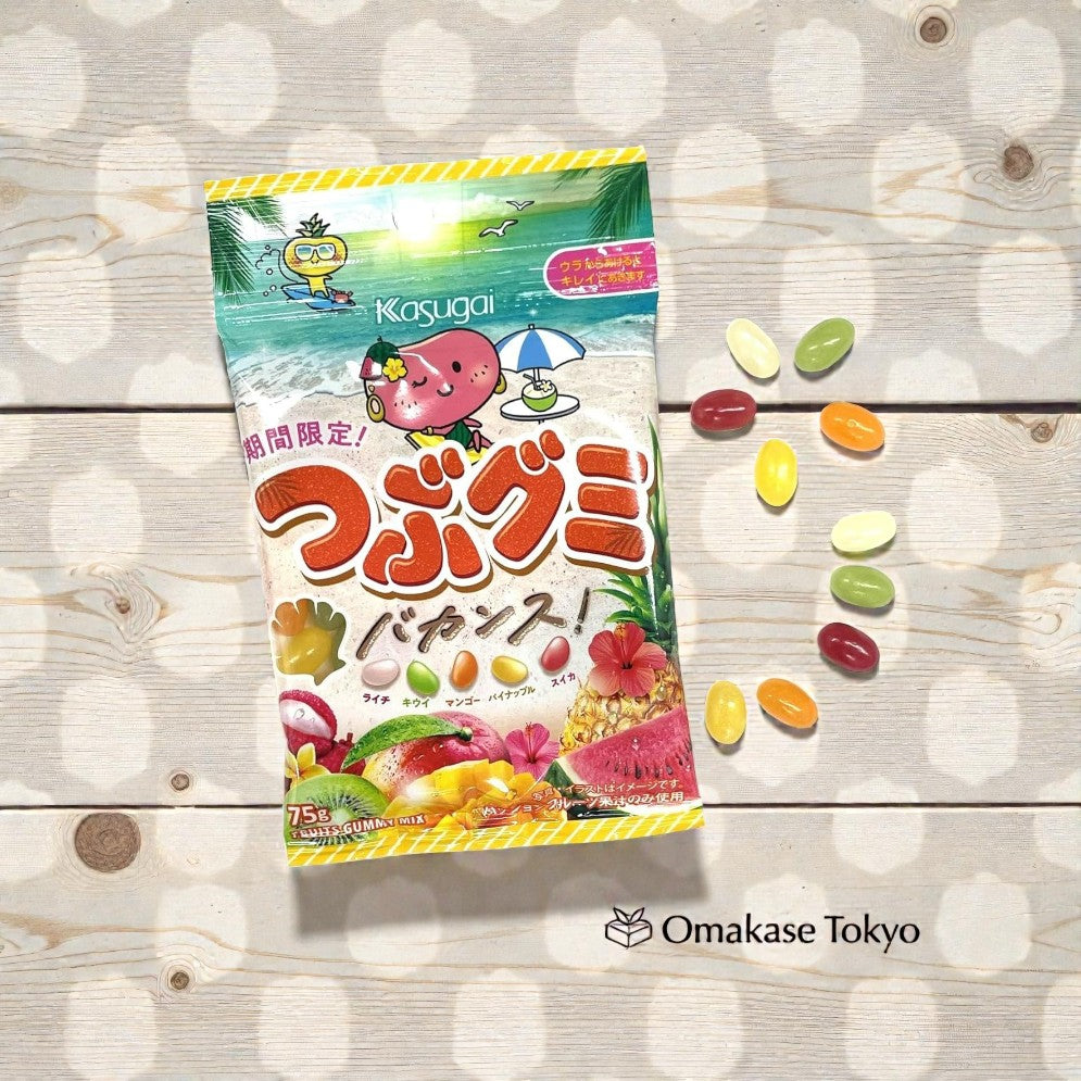 Tsubu Gummy Premium Assorted 3 Pack set