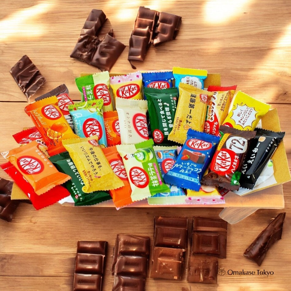 Japan KitKat Bars Variety Pack 60 Pcs Assortment with 20kinds