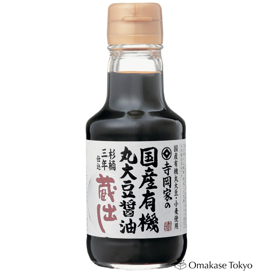 Teraoka Organic Shoyu Japanese Barrel Aged Soy Sauce 150ml