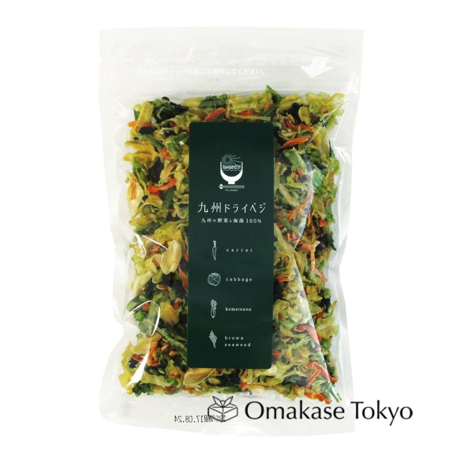 Kyushu-produced Dry Vegetable & Wakame Mix 100g