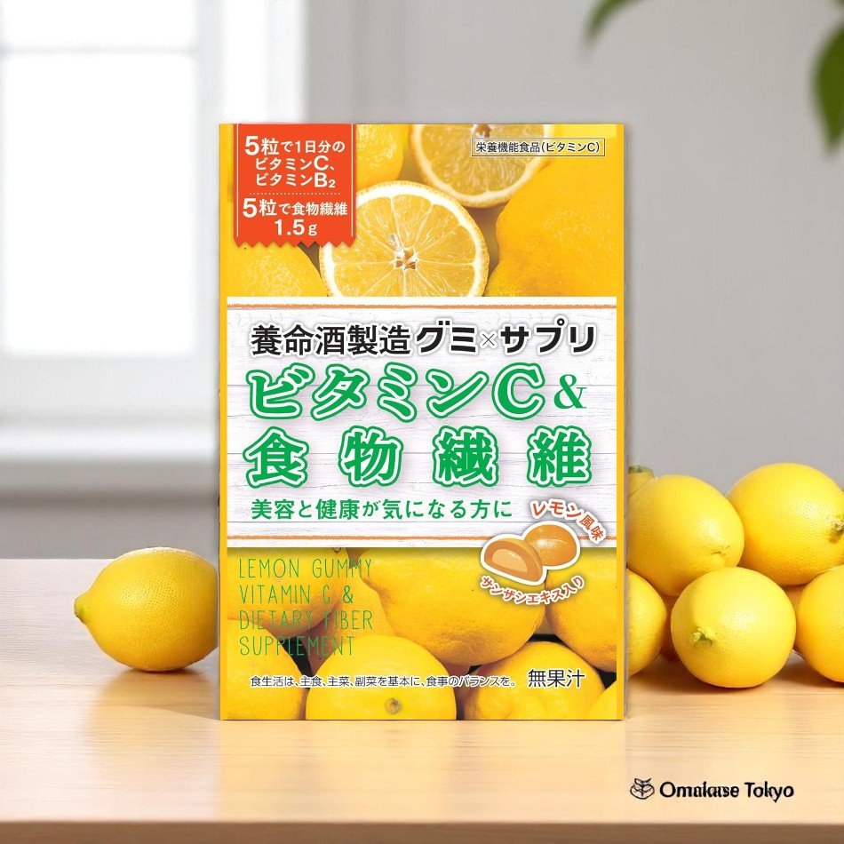 Yomeishu Lemon Vitamin C Gummies (6 Packs)