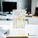 Goshuin Book – Japanese Pattern with Mizuhiki Rubber Band