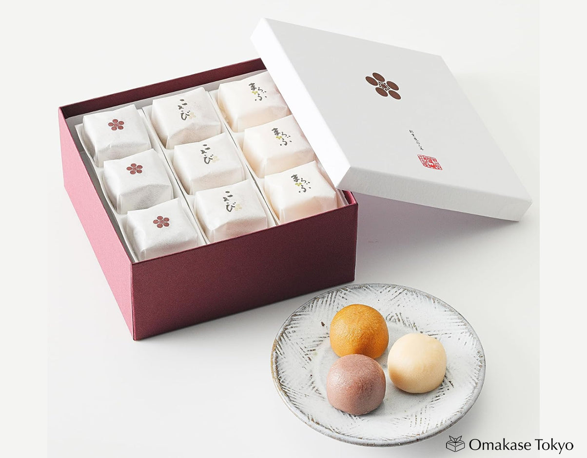 Yamadaya Manju Assorted 3 Varieties set – Omakase Tokyo