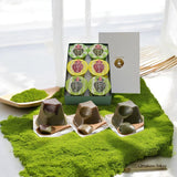 Kiyosen Uji Matcha & Hojicha Pudding 6-Pack