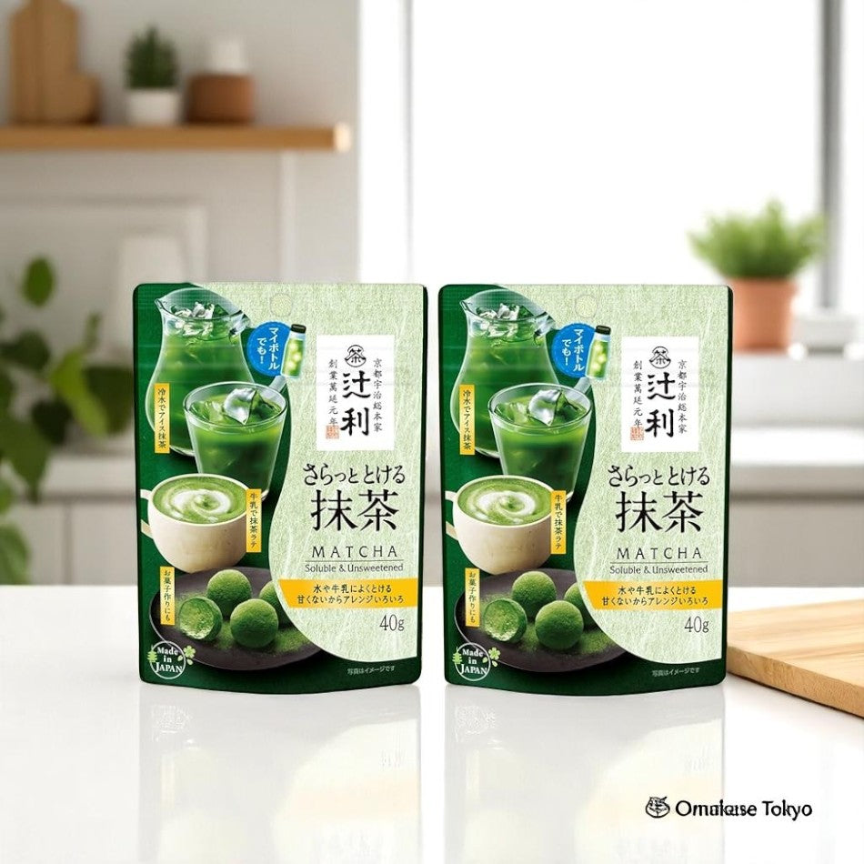 Tsujiri Smooth Matcha Powder, Unsweetened
