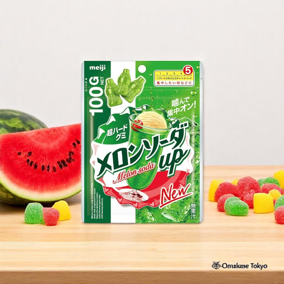 Meiji スイクン Meiji Melon Soda Up Gummies – Omakase Tokyo