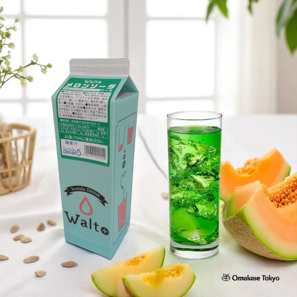 Melon Soda Base Syrup 1000ml