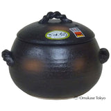 Misuzu Pottery Rice Pot Donabe 3 cups Yokkaichi Banko Yaki