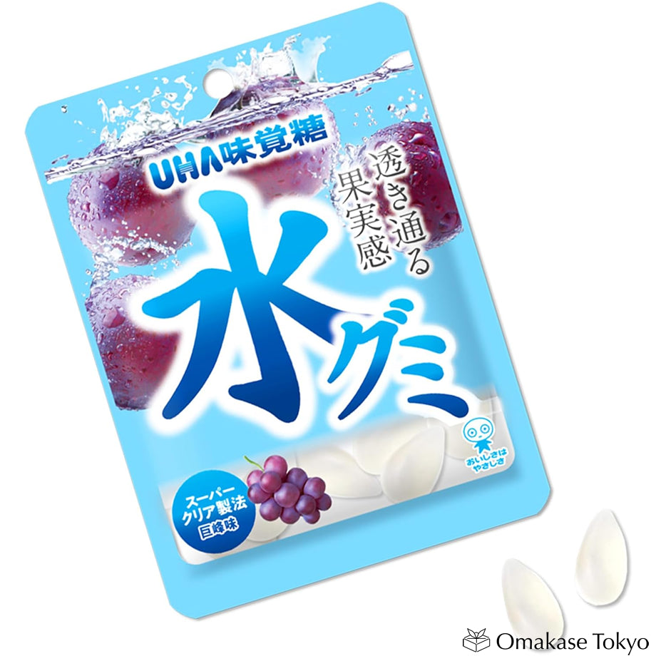 UHA Mikakuto Mizu Gummy Kyoho Grape Candy 40g (10bags)