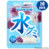 UHA Mikakuto Mizu Gummy Kyoho Grape Candy 40g (10bags)