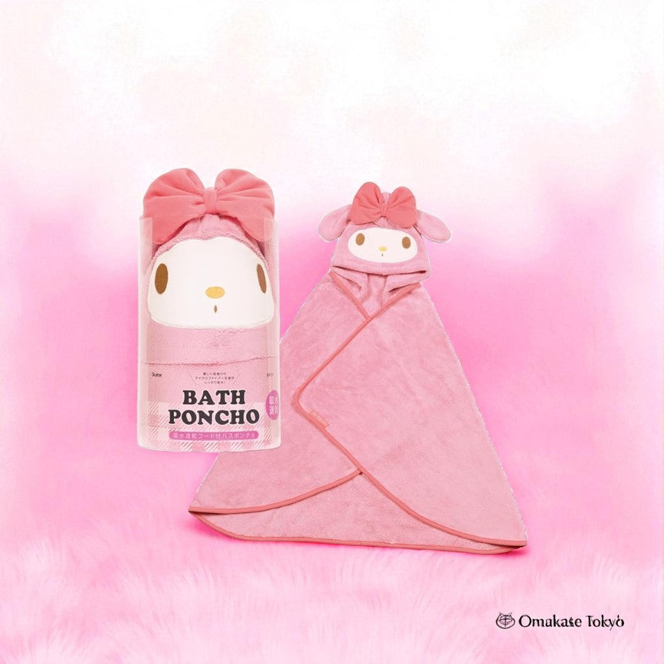 Skater Sanrio Hooded Bath Poncho Towel