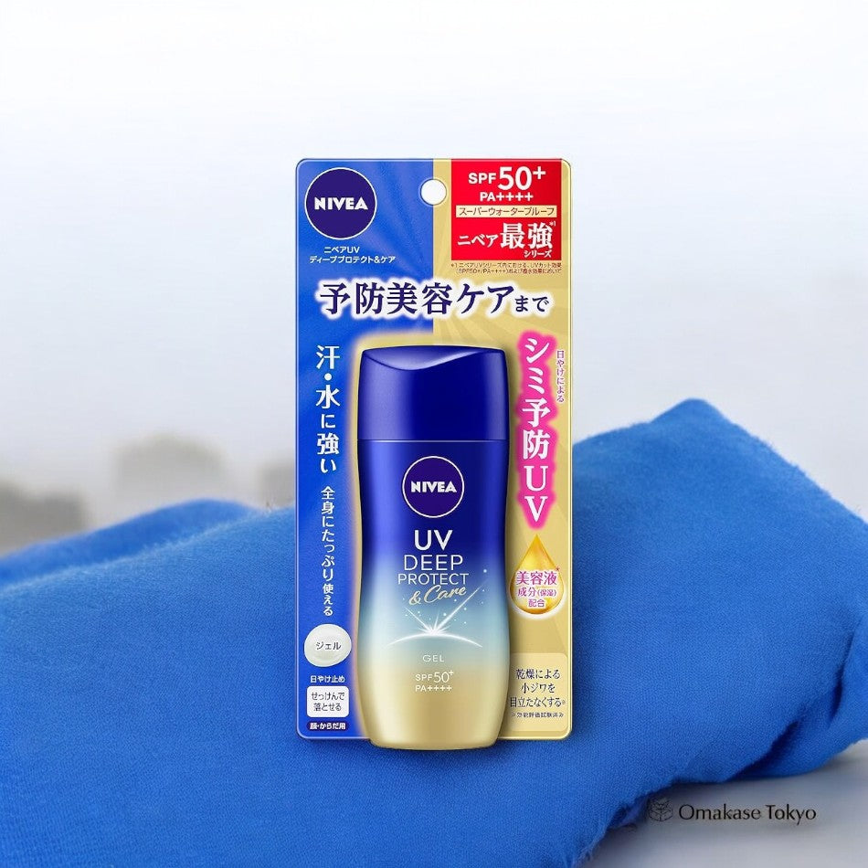 Nivea UV Deep Protect & Care Gel Face & Body Sunscreen SPF50+