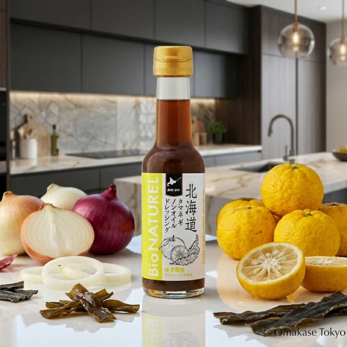 Hokkaido Onion Yuzu Kombu Sauce Dressing (150ml)