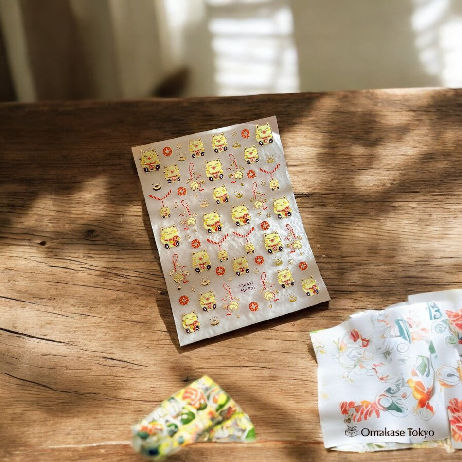 Japanese Style 3D Nail Stickers